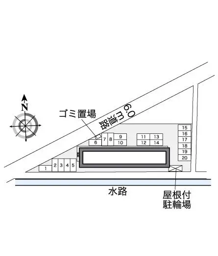 ★手数料０円★鈴鹿市西條町　月極駐車場（LP）